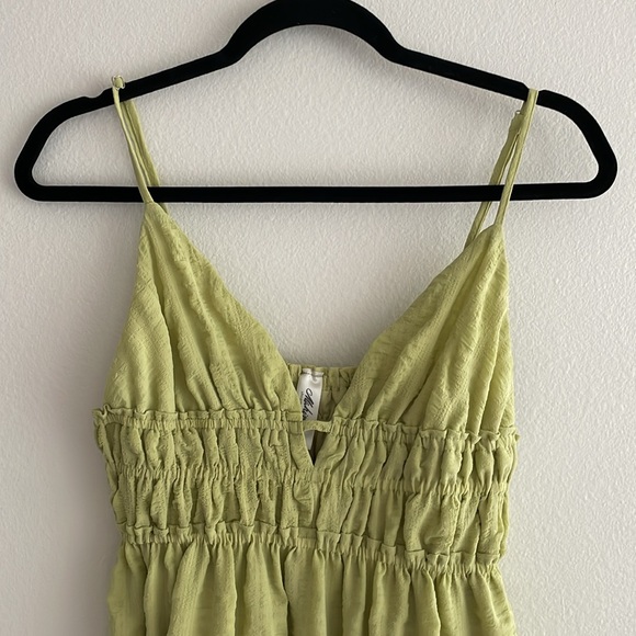 Mahina Chartreuse Cocktail Dress - Picture 3 of 12